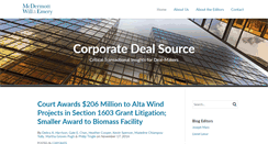 Desktop Screenshot of corporatedealsource.com